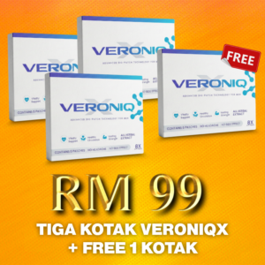 PROMO MEGA VERONIQX - 3 KOTAK VERONIQX + FREE 1 KOTAK VERONIQX
