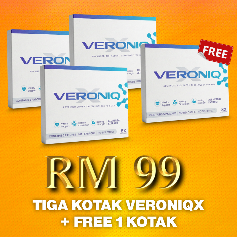 PROMO MEGA VERONIQX - 3 KOTAK VERONIQX + FREE 1 KOTAK VERONIQX